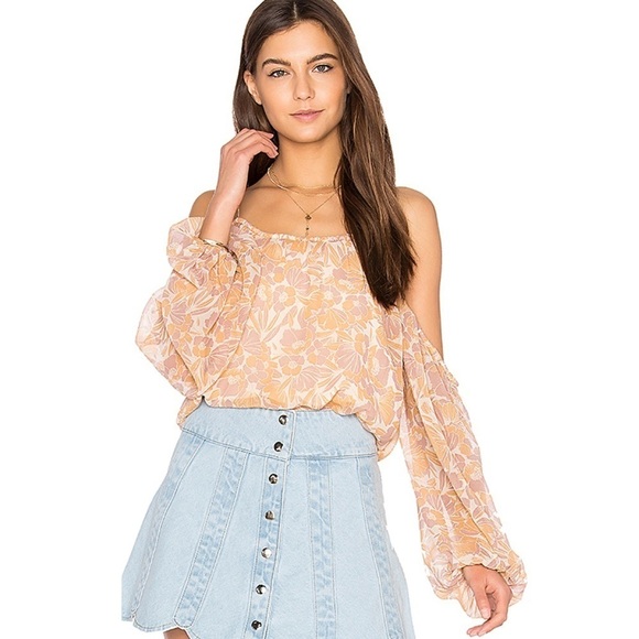 Astr Tops - Revolve ASTR the Label Josephine Cold Shoulder Top